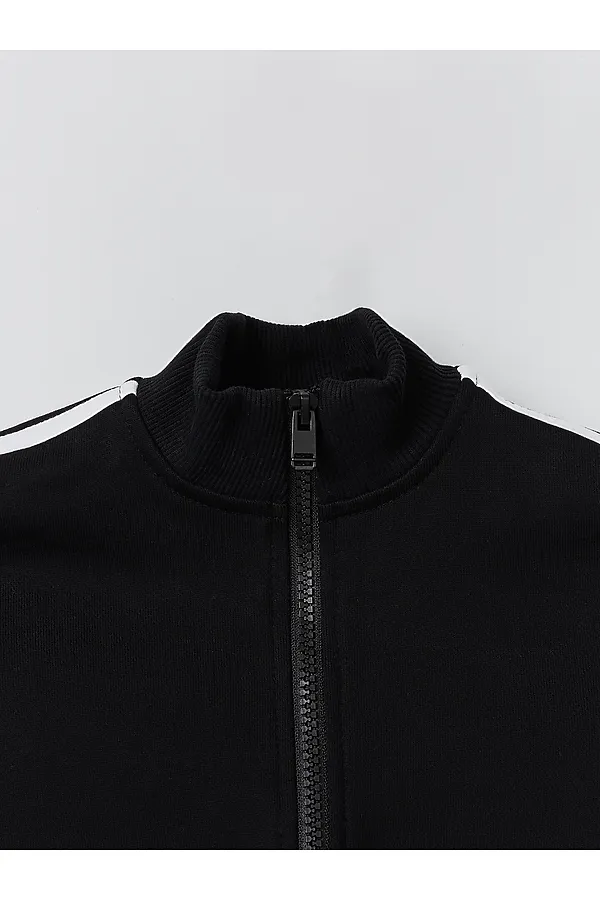 Комплект для девочек (толстовка, брюки) MARK FORMELLE, черный - фото 2