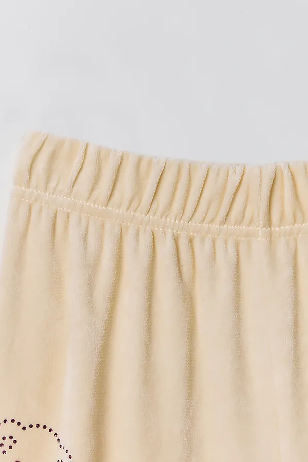 Брюки для девочек домашние MARK FORMELLE, молочный +печать - фото 2