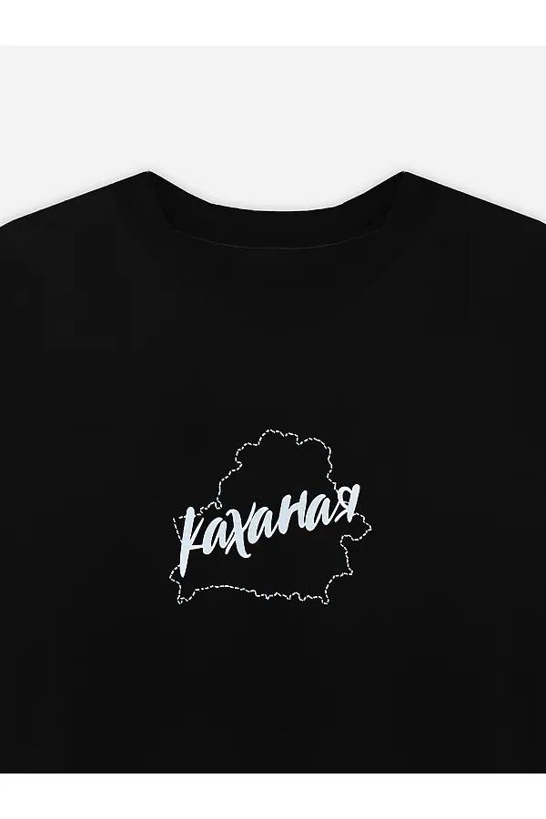 Футболка женская MARK FORMELLE, черный +печать10 - фото 2