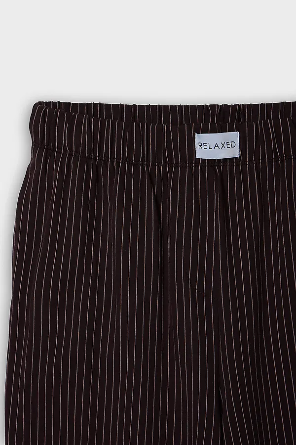 Брюки MARK FORMELLE, полоска на коричневом - фото 2