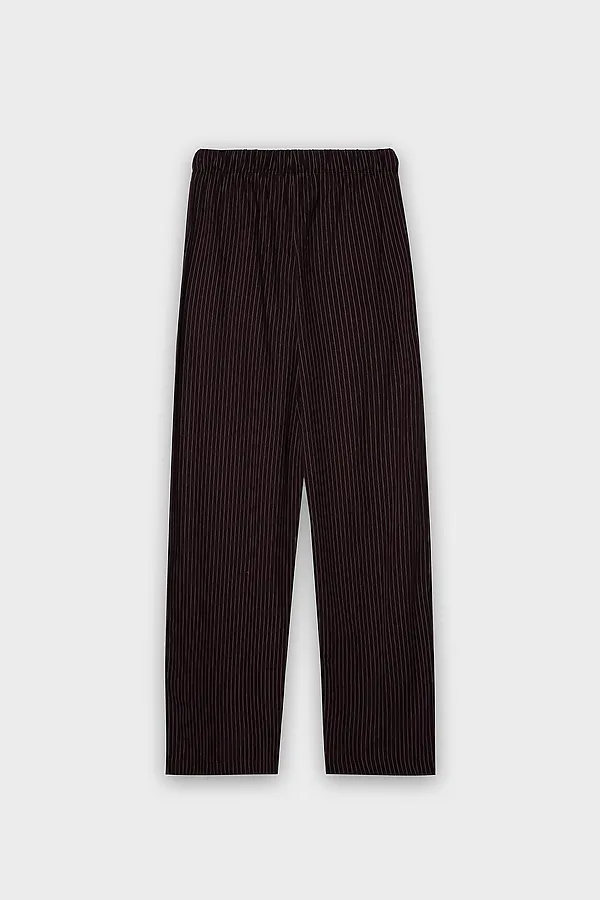 Брюки MARK FORMELLE, полоска на коричневом - фото 2