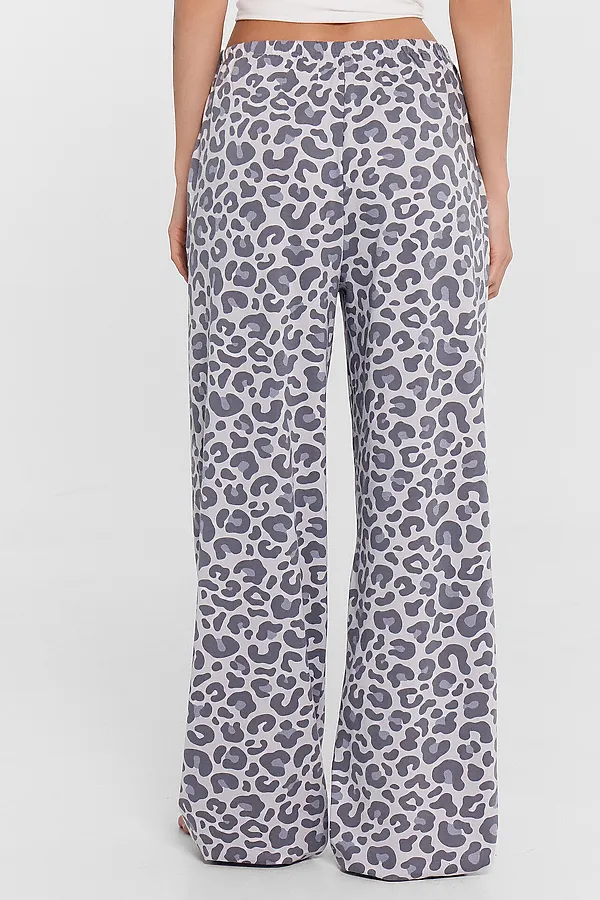 Брюки MARK FORMELLE, серый леопард - фото 2