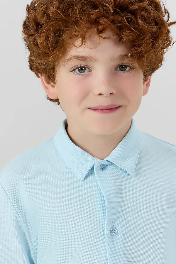 Рубашка для мальчиков MARK FORMELLE, голубое небо - фото 2