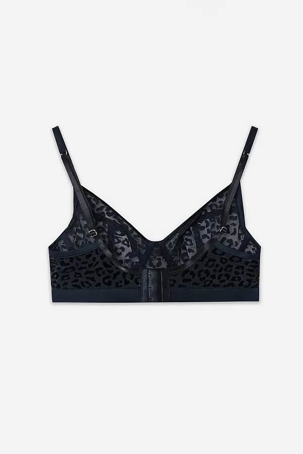 Бюстгальтер женский MARK FORMELLE, леопард на черном - фото 2