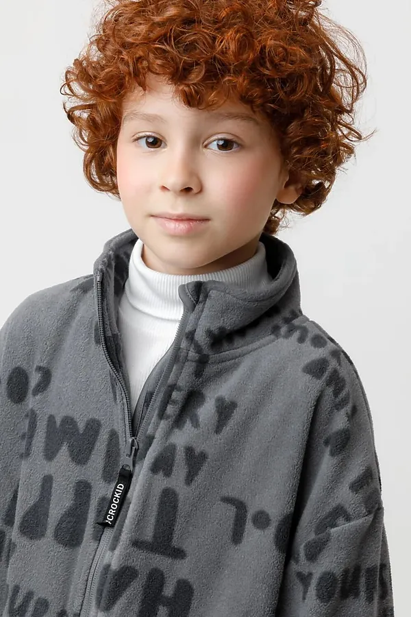 Толстовка CROCKID, серый - фото 2