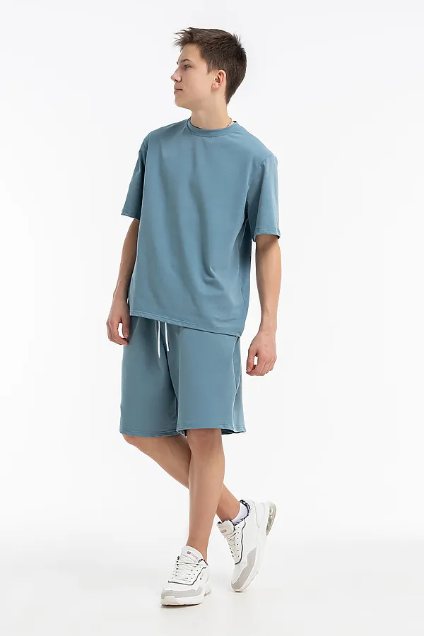 Детский костюм с шортами Летний НАТАЛИ, пепельный - фото 2