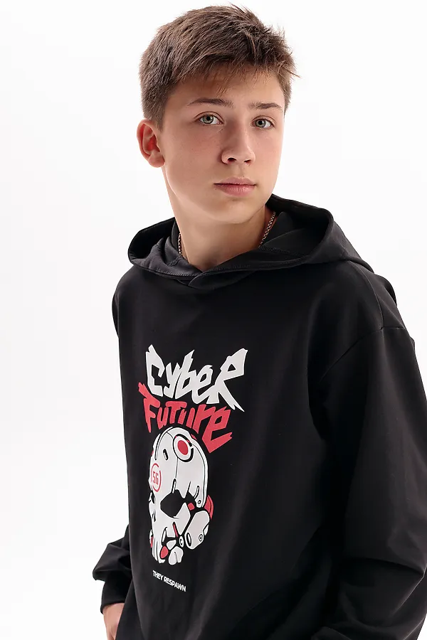 Костюм с брюками Кибер-Спорт НАТАЛИ, черный - фото 2