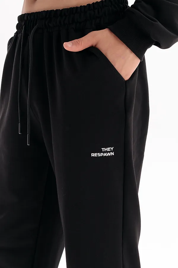 Костюм с брюками Кибер-Спорт НАТАЛИ, черный - фото 2