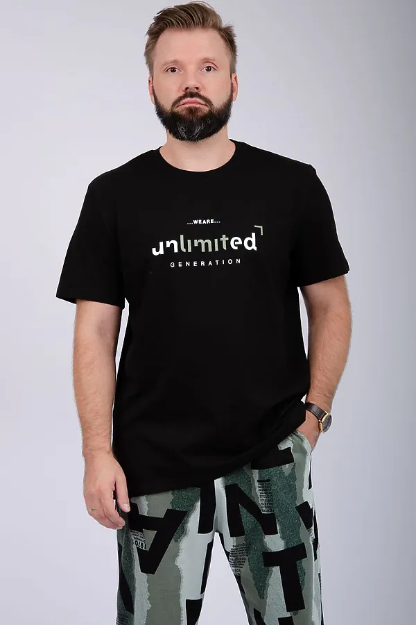 Пижама с брюками Генри НАТАЛИ, черный - фото 2