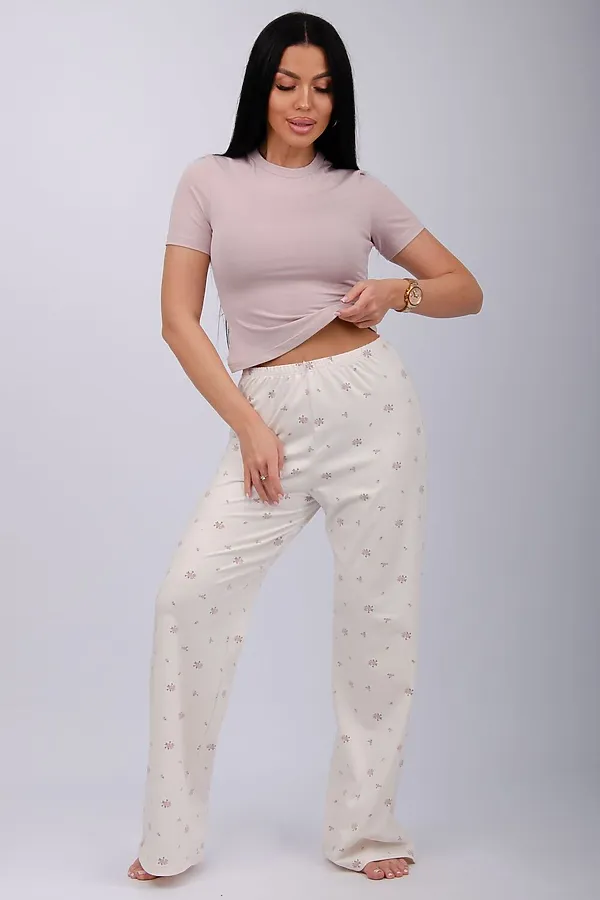 Пижама с брюками Флоранс НАТАЛИ, сухая роза - фото 2