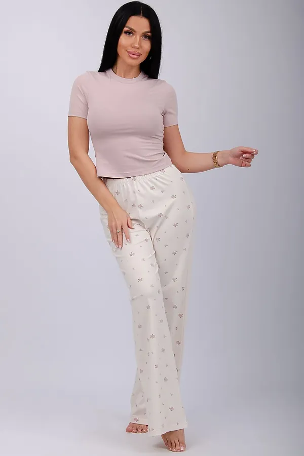 Пижама с брюками Флоранс НАТАЛИ, сухая роза - фото 2