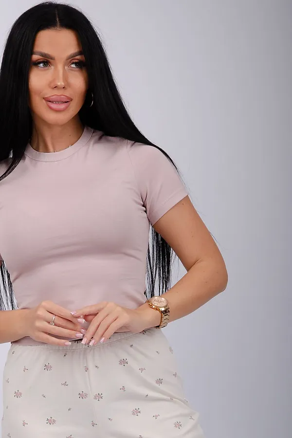 Пижама с брюками Флоранс НАТАЛИ, сухая роза - фото 2