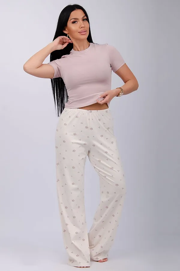 Пижама с брюками Флоранс НАТАЛИ, сухая роза - фото 2