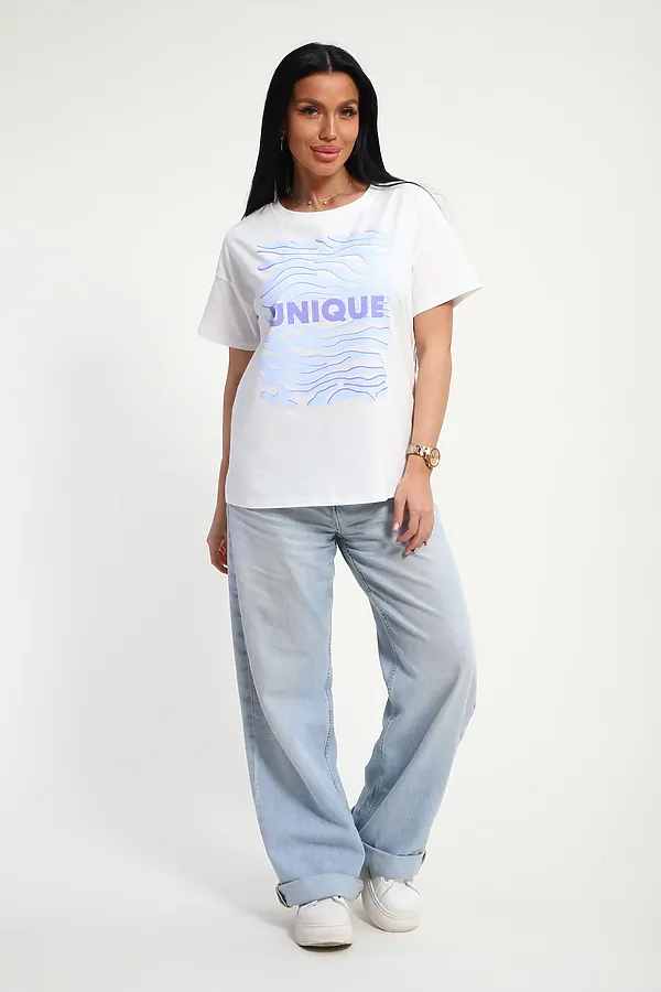 Футболка 85663 НАТАЛИ, белый - фото 2