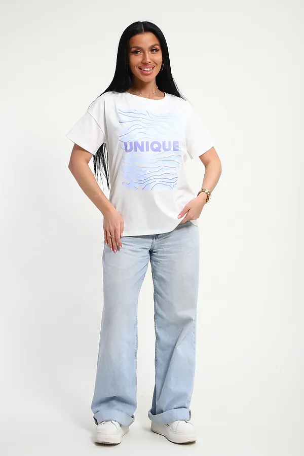 Футболка 85663 НАТАЛИ, белый - фото 2