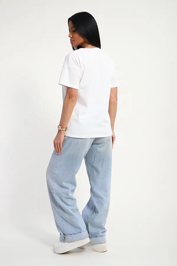 Футболка 85663 НАТАЛИ, белый - фото 2