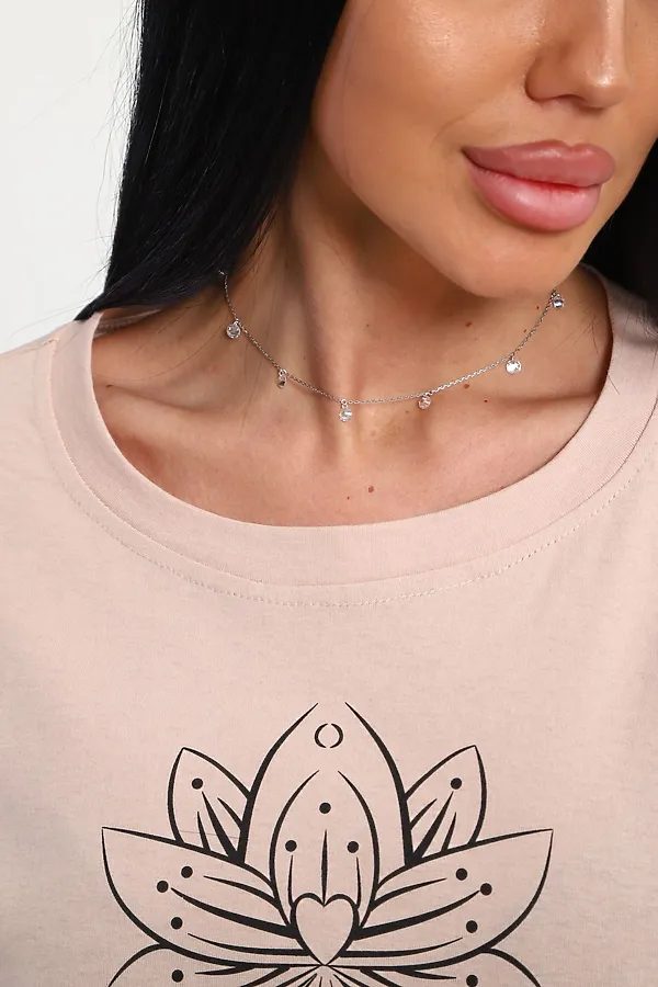 Футболка 85659 НАТАЛИ, бежевый - фото 2