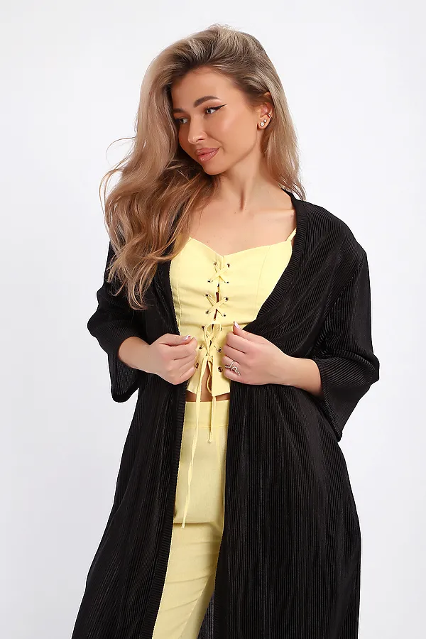 Кардиган 32744 НАТАЛИ, черный - фото 2