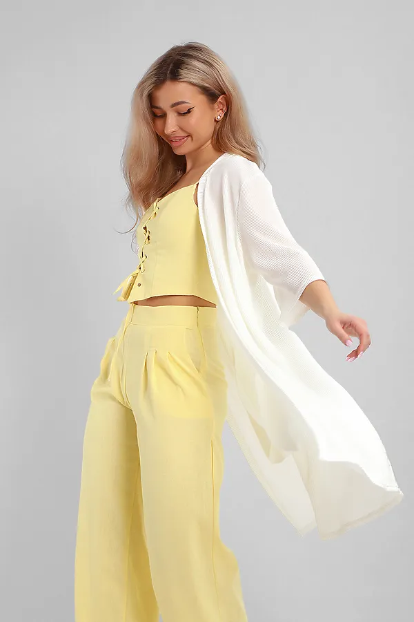 Кардиган 32744 НАТАЛИ, молочный - фото 2