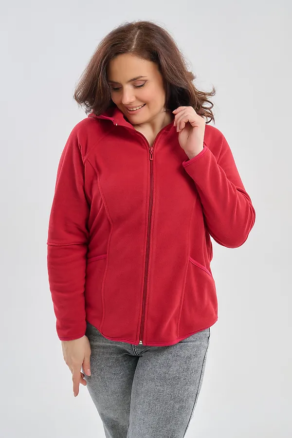 Толстовка 75011 НАТАЛИ, бордовый - фото 2