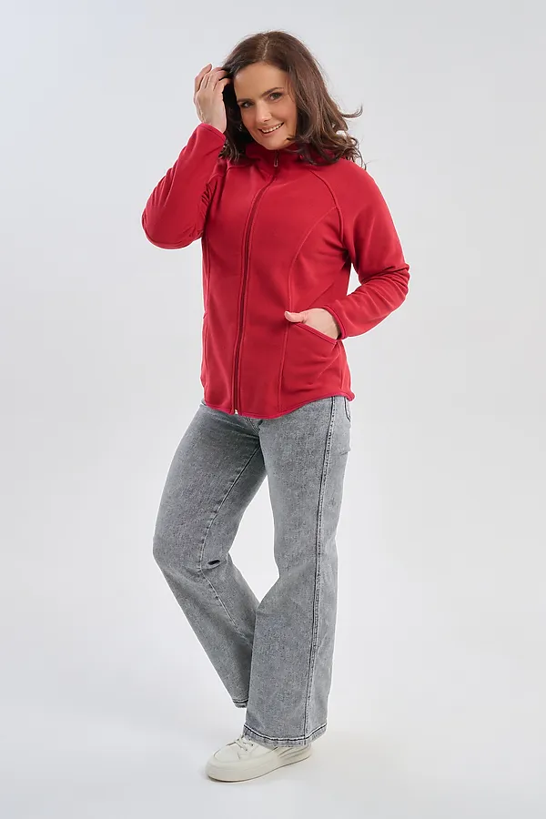 Толстовка 75011 НАТАЛИ, бордовый - фото 2