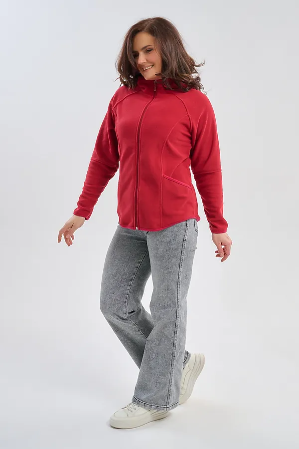 Толстовка 75011 НАТАЛИ, бордовый - фото 2