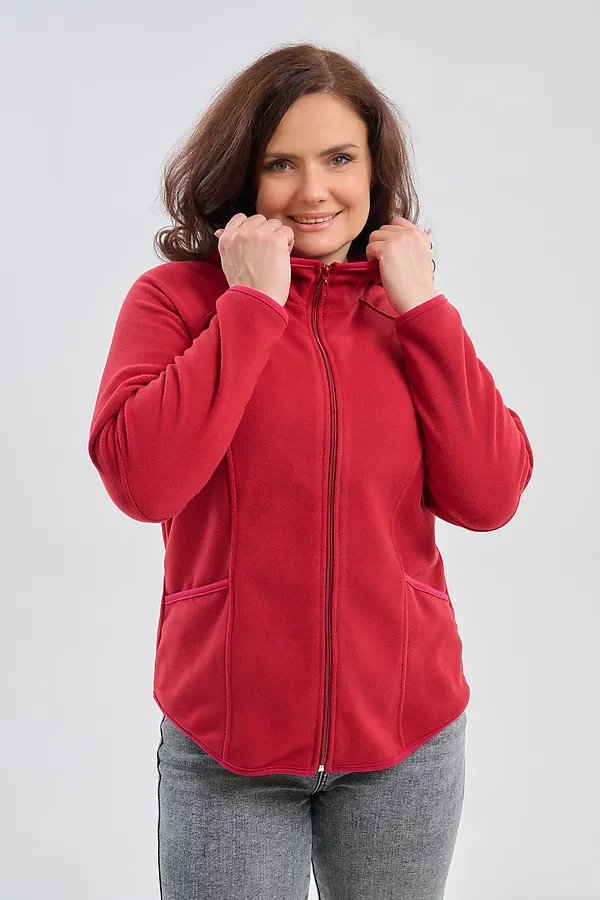 Толстовка 75011 НАТАЛИ, бордовый - фото 2