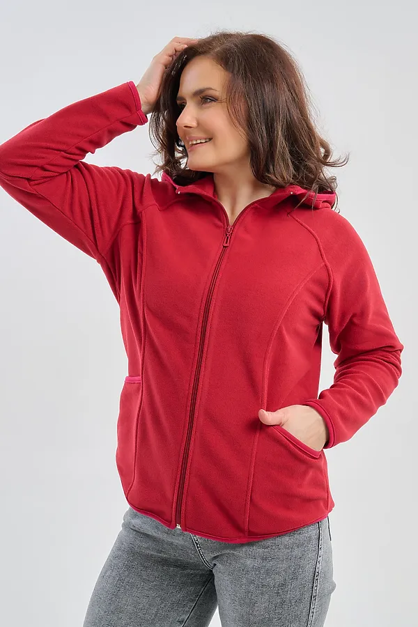 Толстовка 75011 НАТАЛИ, бордовый - фото 2