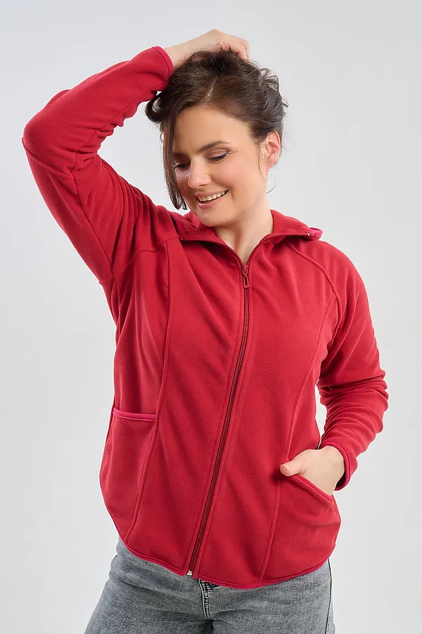 Толстовка 75011 НАТАЛИ, бордовый - фото 2