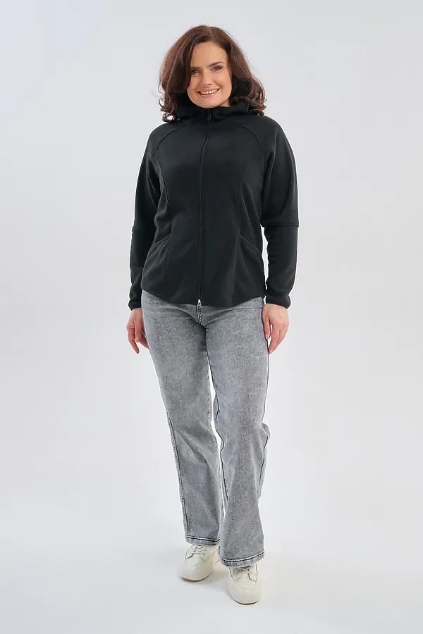 Толстовка 75011 НАТАЛИ, черный - фото 2