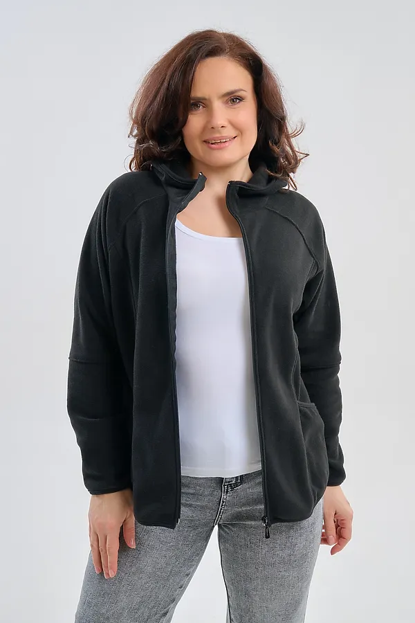 Толстовка 75011 НАТАЛИ, черный - фото 2