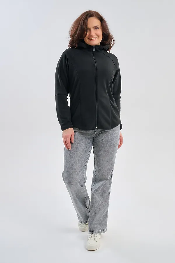 Толстовка 75011 НАТАЛИ, черный - фото 2