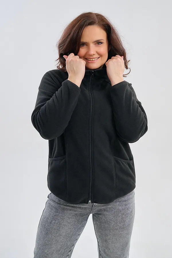 Толстовка 75011 НАТАЛИ, черный - фото 2