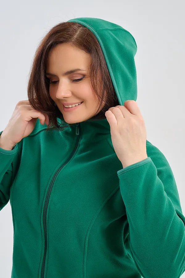 Толстовка 75011 НАТАЛИ, зелёный - фото 2