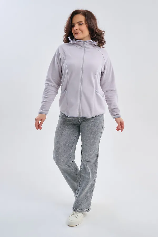 Толстовка 75011 НАТАЛИ, жемчужно-серый - фото 2