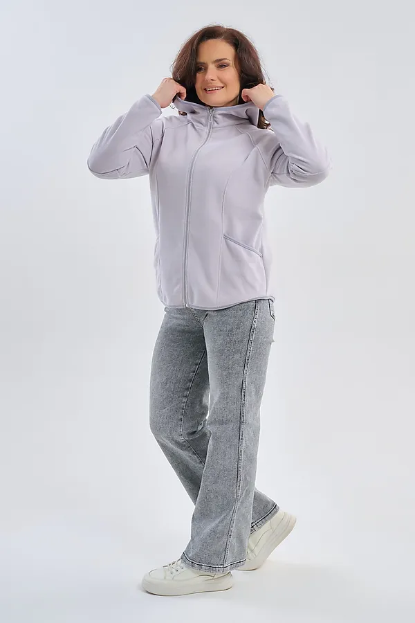 Толстовка 75011 НАТАЛИ, жемчужно-серый - фото 2