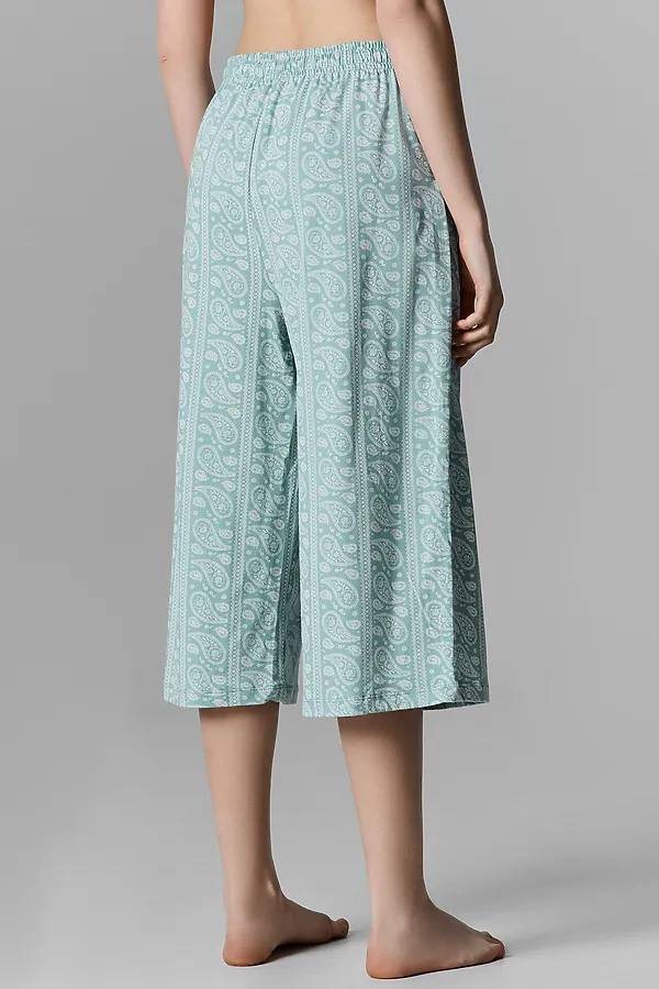 Бриджи женские MARK FORMELLE, пейсли на бирюзовом - фото 2