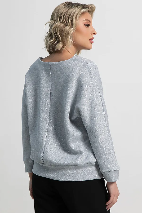 Джемпер трикотажный Претти LADY TAIGA, нежно-голубой - фото 2