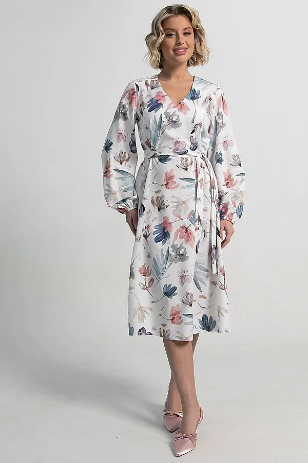 Платье Надежда LADY TAIGA, белое - фото 2