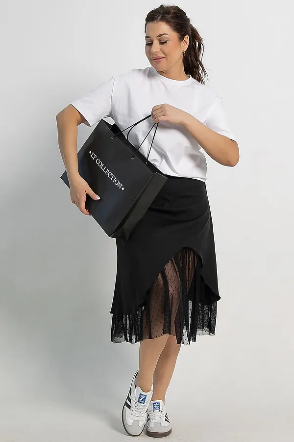 Юбка Виттория LADY TAIGA, черная - фото 2