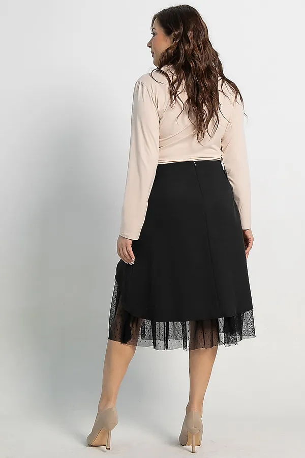 Юбка Виттория LADY TAIGA, черная - фото 2