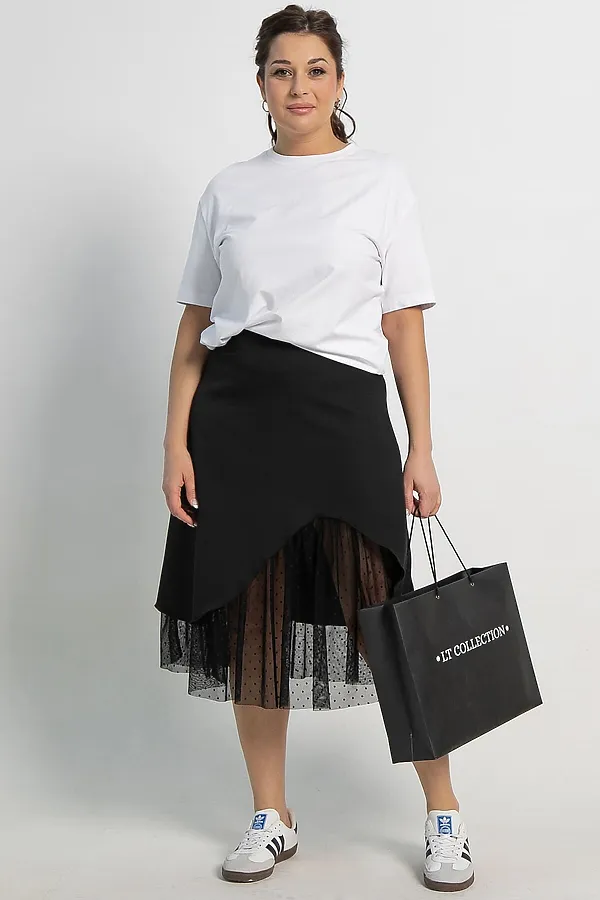 Юбка Виттория LADY TAIGA, черная - фото 2