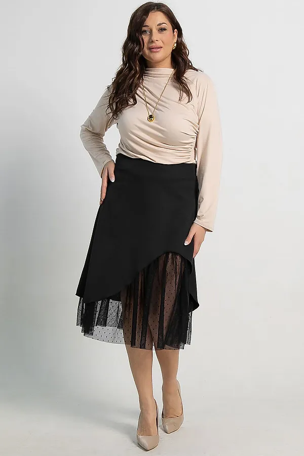 Юбка Виттория LADY TAIGA, черная - фото 2