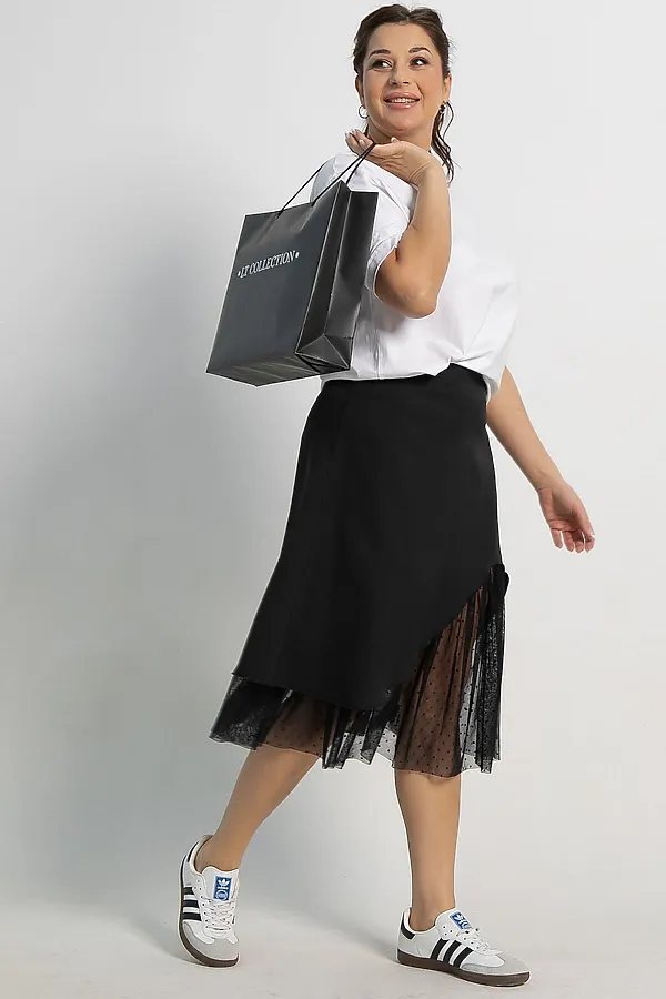 Юбка Виттория LADY TAIGA, черная - фото 2