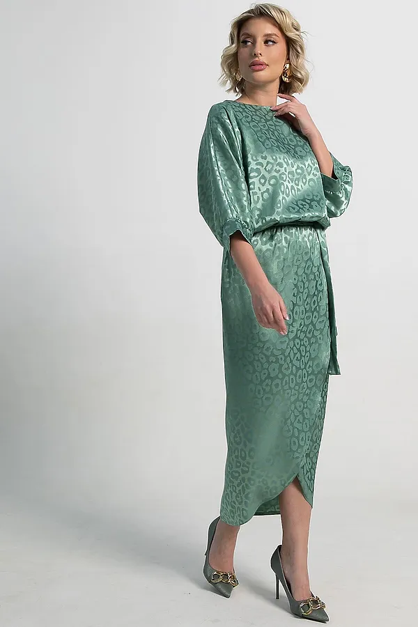 Платье Багира НЬЮ LADY TAIGA, мята - фото 2