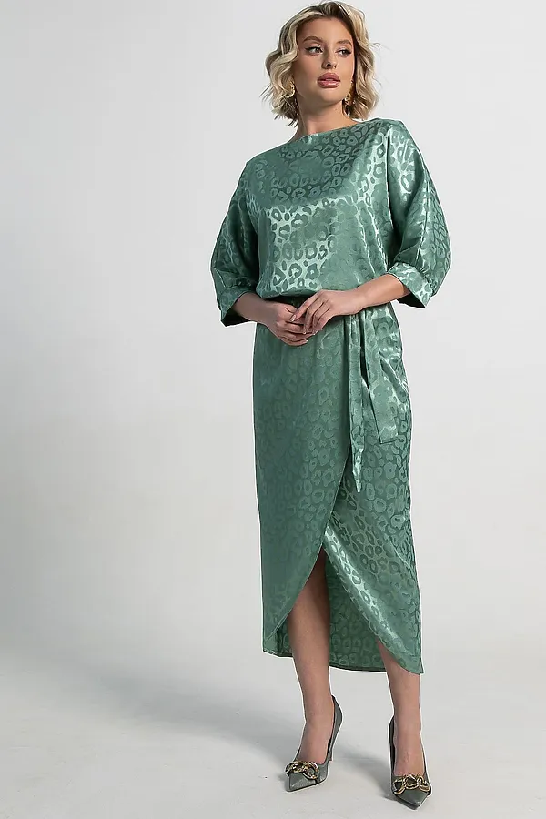 Платье Багира НЬЮ LADY TAIGA, мята - фото 2