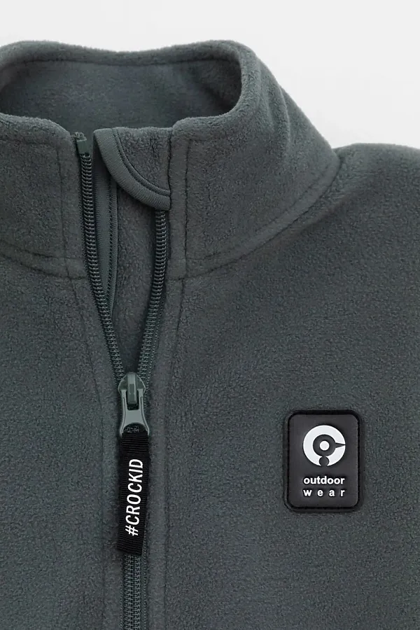 Толстовка CROCKID, зеленый - фото 2