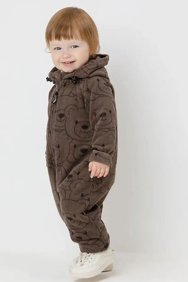 Комбинезон CROCKID, коричневый - фото 2