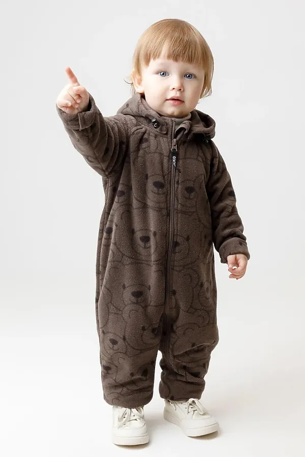 Комбинезон CROCKID, коричневый - фото 2
