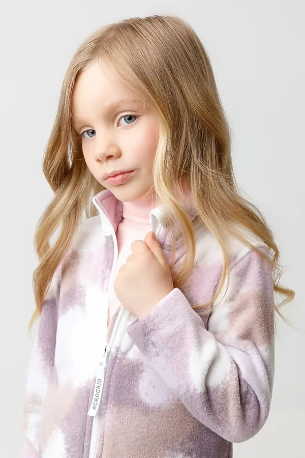 Толстовка CROCKID, розовый - фото 2